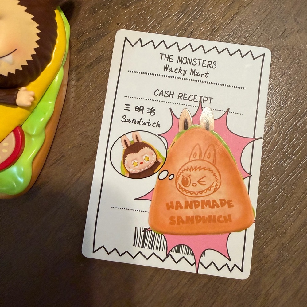 POP MART The Monsters Wacky Mart The Sandwich - Picture 9 of 11